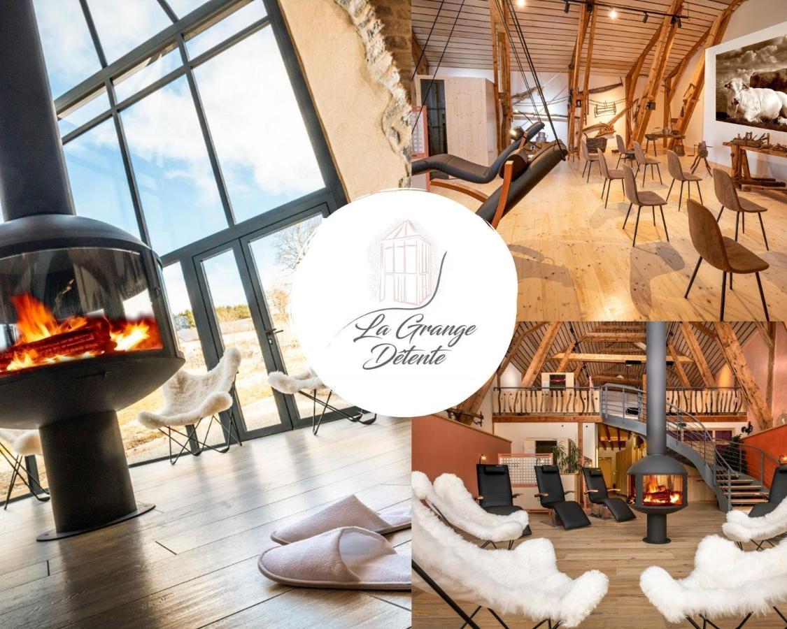 Hotel Restaurant De La Poste Et La Grange Detente, Espace Bien-Etre Châteauneuf-de-Randon Exteriér fotografie