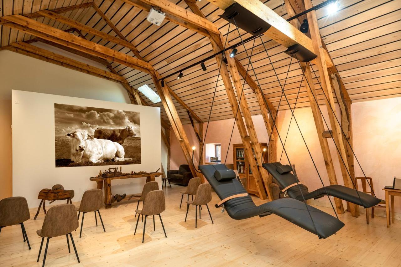 Hotel Restaurant De La Poste Et La Grange Detente, Espace Bien-Etre Châteauneuf-de-Randon Exteriér fotografie
