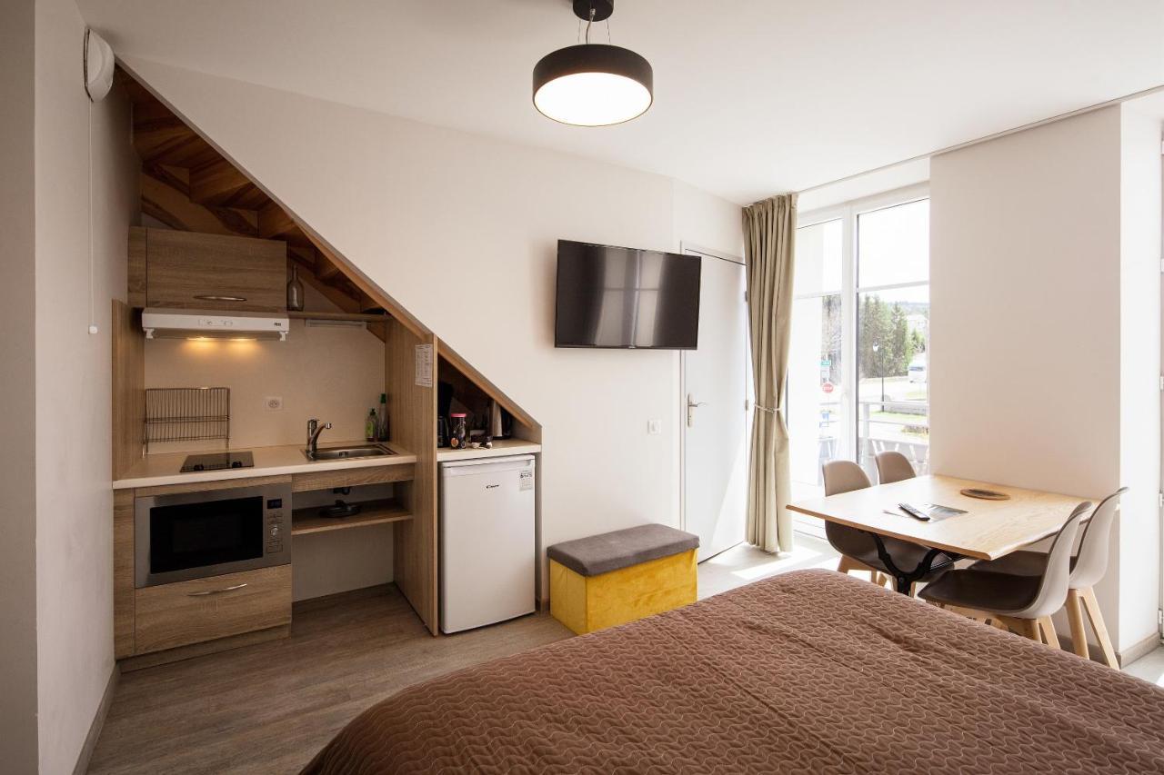 Hotel Restaurant De La Poste Et La Grange Detente, Espace Bien-Etre Châteauneuf-de-Randon Pokoj fotografie