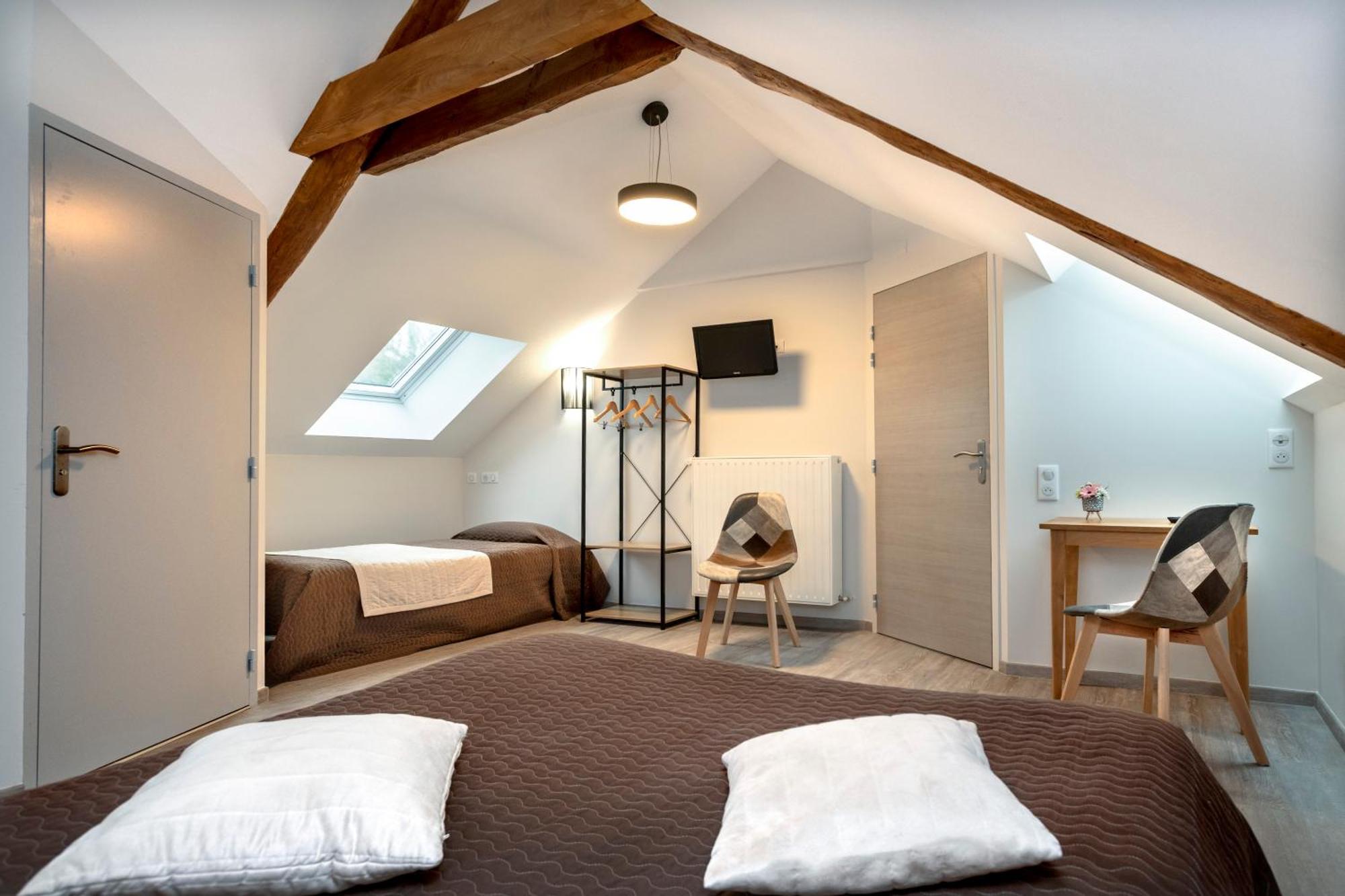 Hotel Restaurant De La Poste Et La Grange Detente, Espace Bien-Etre Châteauneuf-de-Randon Pokoj fotografie